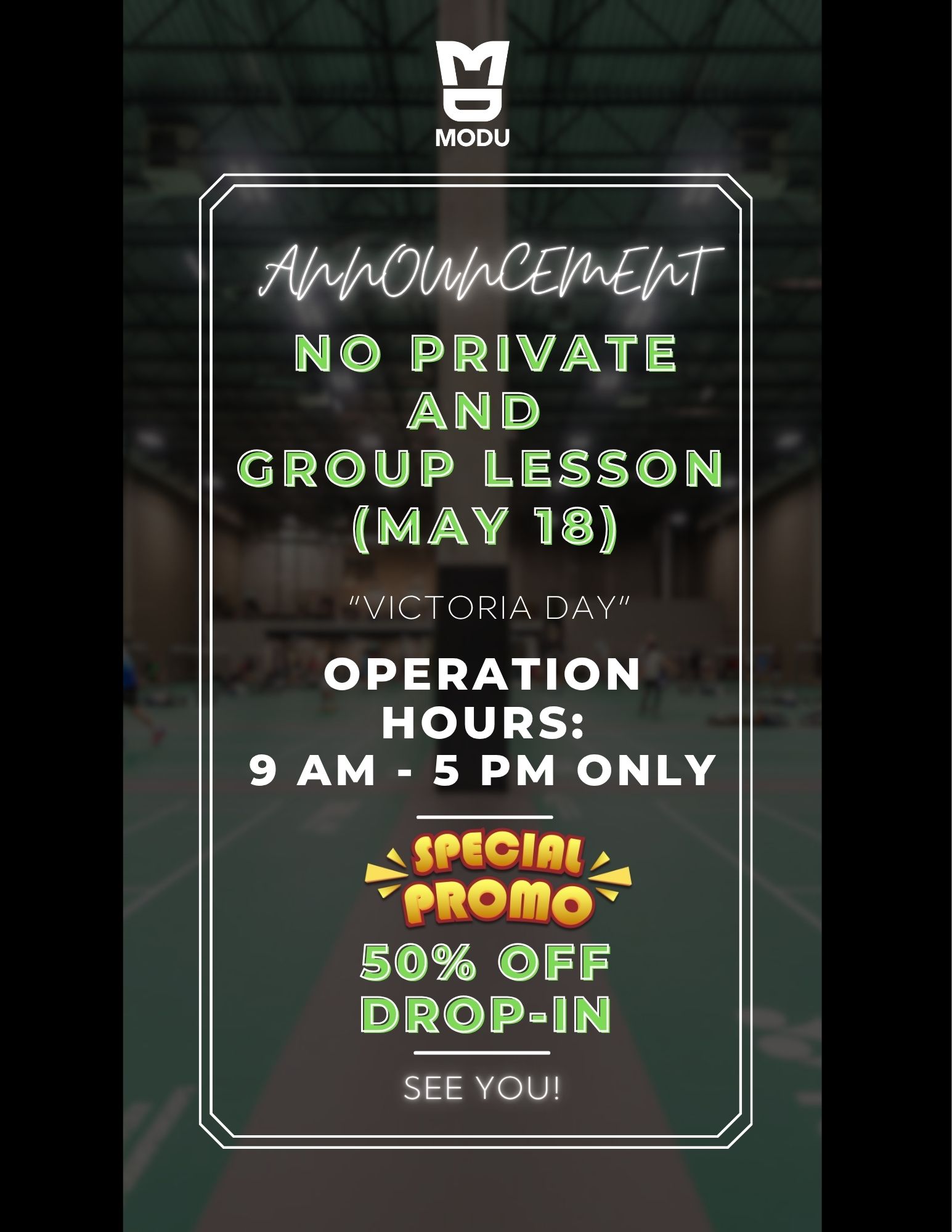 Event poster
