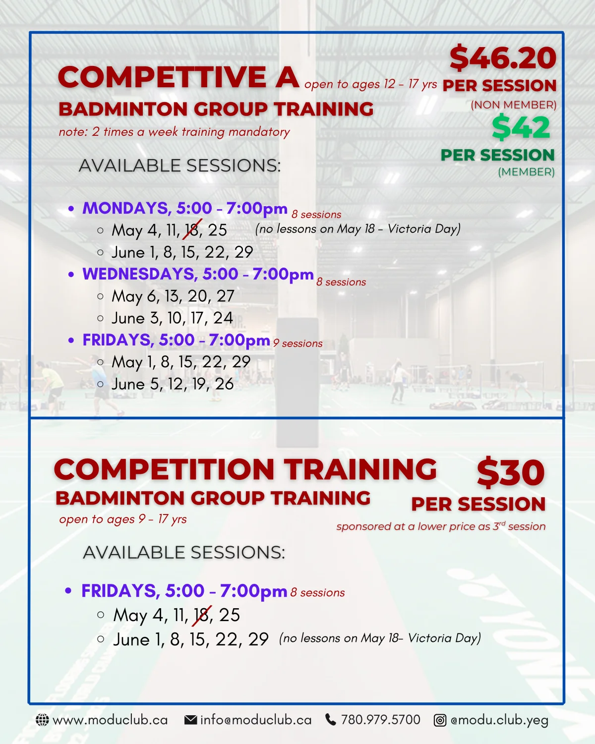 Competitive A / Competitive Training